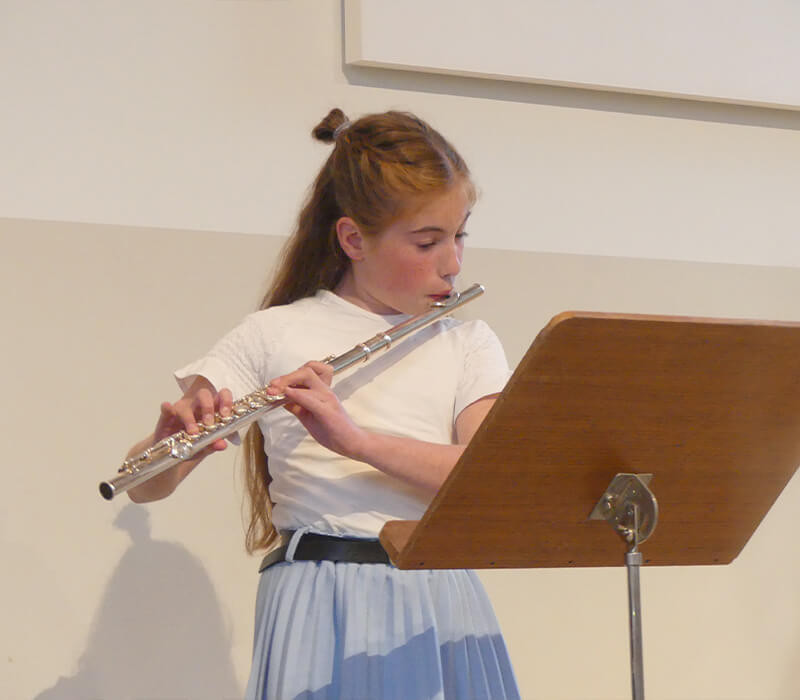 Ria Tijman's leerlingen stralen tijdens muzikale dag