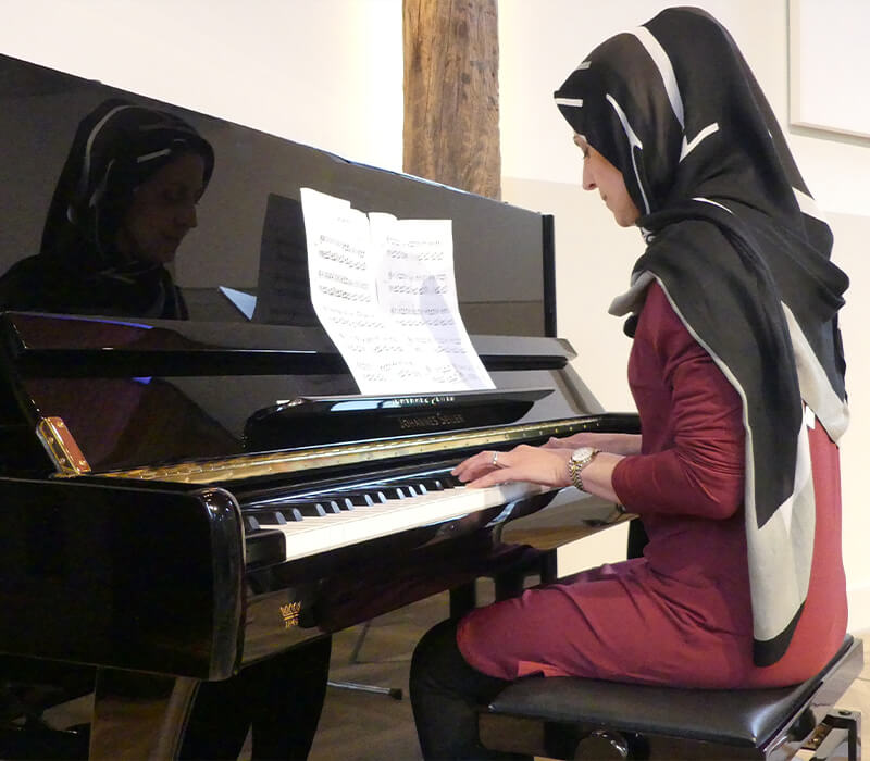 Ria Tijman's leerlingen stralen tijdens muzikale dag